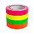 Kit 4 Rolos Fita Tecido Gaffer Tesa 12mmX5m Fluorescente - Imagem 1