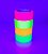 Kit 4 Rolos Fita Tecido Gaffer Tesa 24mmX5m Fluorescente - Imagem 2