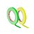 KIT 2 rls Fita Tecido Gaffer Tape Tesa 12mmX25m Fluorescente - Imagem 1
