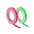 KIT 2 rls Fita Tecido Gaffer Tape Tesa 12mmX25m Fluorescente - Imagem 1