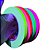 KIT 4 rls Fita Tecido Gaffer Tape Tesa 09mmX25m Fluorescente - Imagem 9