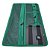 Kit Divisória e Organizador de tampa para Case MP0055 e MAI 545 ATM Pro Verde e Preto - Imagem 10