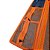 Kit Divisória e Organizador de tampa para Case MP0055, Pelican 1510 e MAI 545 ATM Pro Laranja e Preto - Imagem 11