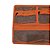 Kit Divisória e Organizador de tampa para Case MP0055, Pelican 1510 e MAI 545 ATM Pro Laranja e Preto - Imagem 7