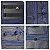 Kit Divisória e Organizador de tampa para Case MP0055, Pelican 1510 e MAI 545 ATM Pro Azul e Preto - Imagem 7