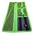 Kit Divisória e Organizador de tampa para Case MP0055, Pelican 1510 e MAI 545 ATM Pro Verde Neon e Preto - Imagem 6