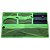 Kit Divisória e Organizador de tampa para Case MP0055, Pelican 1510 e MAI 545 ATM Pro Verde Neon e Verde - Imagem 3