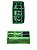 Kit Divisória e Organizador de tampa para Case MP0055, Pelican 1510 e MAI 545 ATM Pro Verde Neon e Verde - Imagem 1
