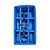 Divisória Organizadora Para Case MP0055 e MAI 545 Acolchoada ATM Pro Azul Claro - Imagem 1