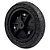 Roda 3,25x8x1 aro plástico com pneu maciço c/ rolamento - Rodado Forte - Imagem 1