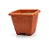 Vaso Quadrado Grande - 30 cm - Imagem 1