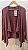 Cardigan Curto Vinho - Imagem 1