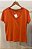 Blusa Basic V Laranja - Imagem 1