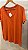 Blusa Basic V Laranja - Imagem 2