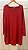 Vestido Suedine Vermelho - Imagem 1