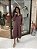 Vestido Chemise Nevada Vinho - Imagem 1