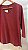Blusa Relevo 3/4 Vinho - Imagem 4