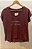 Blusa Feminina Silk Vá com (c) Alma Vinho - Imagem 1
