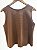 Regata Relevo Marrom - Imagem 2