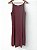 Vestido Algarve Vinho - Imagem 1