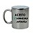 Caneca Cromada Prata - Cerâmica Live Personalizada - Imagem 2