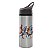 Squeeze Garrafa Personalizada Sporte Bico Retratil Branca ou Prata 600ml - Imagem 3
