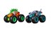 Carrinhos Monster Trucks Motossauro VS Mega Wrex (+3 anos) - Hot Wheels - Mattel - Imagem 1