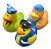 Brinquedos para Banho (+9M) - Patos de Fantasia - Comtac Kids - Imagem 1