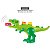 Brinquedo Infantil Baby Land Dino Jurássico Cardoso Toys Com 30 Blocos - Imagem 4