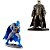 Kit Mini Figura Batman Armored e Batman Roupa Azul - Imagem 1