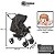 Carrinho Milano Rev II Preto Cobre (0 a 15 Kg) - Galzerano - Imagem 7