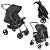 Carrinho Milano Rev II Preto Cobre (0 a 15 Kg) - Galzerano - Imagem 8