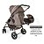 Carrinho Milano Rev II Cappuccino Rosa (0 a 15 Kg) Galzerano - Imagem 5