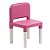 Mesinha com Cadeira Infantil Rosa Princesas - Styll Baby - Imagem 7
