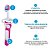 Escova Dental Baby Brush 2 unid (6m+)Cabo Curto - Rosa - MAM - Imagem 5