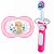 Escova Dental Mam Baby Brush + Chupeta Original Rosa (+6M) - Imagem 1