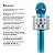 Microfone Karaokê Infantil com Bluetooth Azul - Toyng - Imagem 4