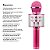 Microfone Karaokê Infantil com Bluetooth Rosa - Toyng - Imagem 4