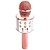 Microfone Karaokê Infantil com Bluetooth Rose - Toyng - Imagem 1