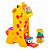 Tapete Infantil Com Girafa De Encaixar Blocos Fisher Price - Imagem 4