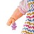 Boneca Bebezinho com Vestido Estampa Chevron - Estrela - Imagem 7