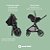 Travel System Anna³ Trio Sparkling Grey - Maxi Cosi - Imagem 11