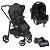 Carrinho Olympus Black Com Bebê Conforto e Base - Galzerano - Imagem 1