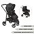 Carrinho Olympus New Black com Bebê Conforto - Galzerano - Imagem 2