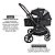 Carrinho de Bebê (0 a 15kg) Nomad Preto - Kiddo - Imagem 3
