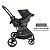 Carrinho de Bebê (0 a 15kg) Nomad Preto - Kiddo - Imagem 8