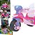 Triciclo Baby Trike Evolution Rosa - Biemme - Imagem 2