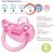Mamadeira 330 ml e Chupeta Soft Silicone Rosa 6m+ - Kuka - Imagem 5