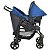 Carrinho de Bebê Ecco Azul com Bebê Conforto - Burigotto - Imagem 4