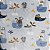 Cobertor Kids Plush Print com Sherpa Piratas - Laço Bebê - Imagem 3
